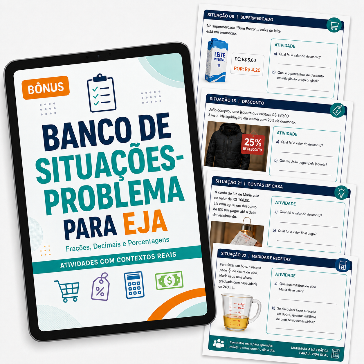 BANCO DE SITUAÇÕES-PROBLEMA PARA EJA